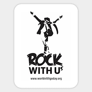 T-shirt  Rock With Us Sticker